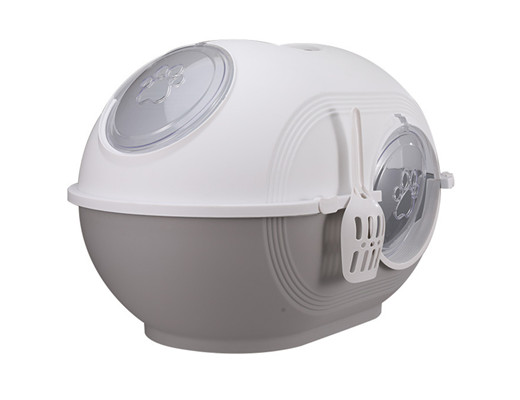 BL004 Eggshell Shape Closed Cat Litter Box