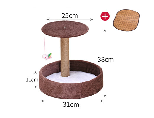 CST002 Plush Cat Scratch Post