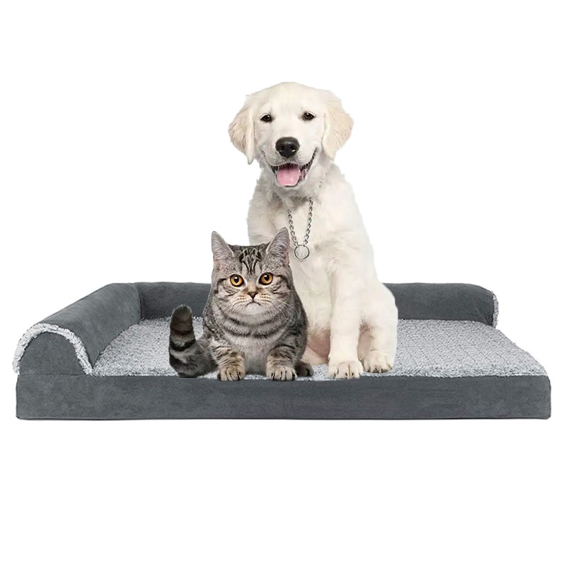 B085 Pet Bed with Pillow Border